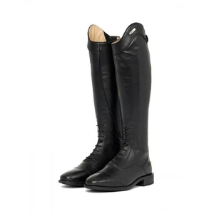 LeMieux Field Adults Tall Leather Horse Riding Boots - Black | Equestrian - Picture 1 of 10