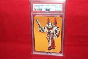 1985 Hasbro Transformers Jetfire Rookie Rc# 38 Yellow Variant PSA 8 Autobots - Picture 1 of 2
