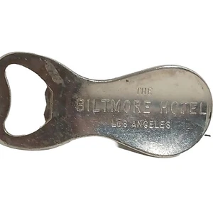 Werbung Biltmore Hotel Los Angeles Schuhhorn Flaschenöffner USA Vintage - Bild 1 von 8