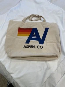 Aviator Nation Large Aspen Co Canvas Tote Bag - Bild 1 von 7