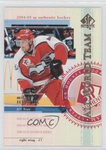 2004-05 SP Authentic All World Team Milan Hejduk #109