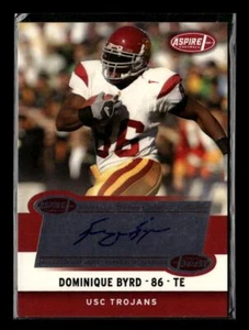 2006 SAGE Aspire #31A Dominique Byrd Autographs - Picture 1 of 2