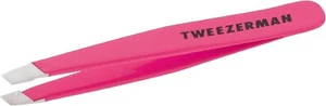 Tweezerman Eyebrow Tweezers Professional Slanted Stainless Steel Hair Pluckers - Picture 1 of 43