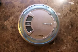 Panasonic SL-SX430 Silver & Blue LCD Display Portable CD/MP3 Player with D-Sound - Picture 1 of 3