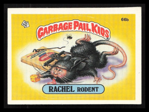 RACHEL RODENT 1985 Garbage Pail Kids Series 2 #66b