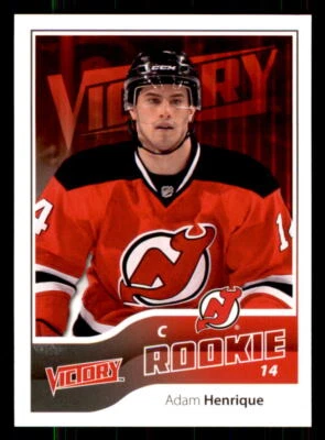 2011-12 Upper Deck Victory #224 Adam Henrique New Jersey Devils RC - Image 1 of 2
