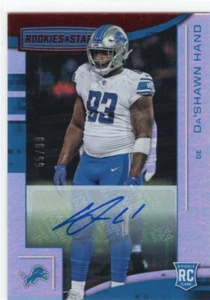 2018 Rookies and Stars Da'Shawn Hand Longevity Signatures Rookie Card #55/99 - Picture 1 of 1