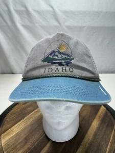 Ryan’s Wilderness Inn Hat Lowell Idaho SnapBack Gray Blue Mountains VINTAGE - Picture 1 of 9