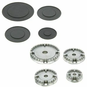FITS DIPLOMAT COOKER GAS HOB BURNER FLAME CAP SMALL MEDIUM LARGE CROWN - Picture 1 of 7
