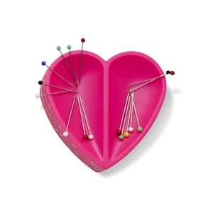 Prym Love Heart Magnetic Pink Pin Cushion - sewing, dressmaking, quilting 610284 - Picture 1 of 1