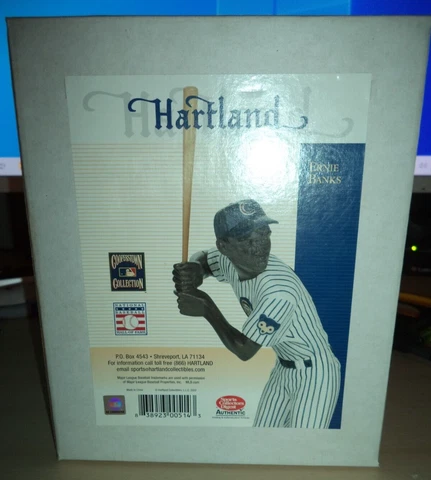 2002 ERNIE BANKS HARTLAND CHICAGO CUBS FIGURE COOPERSTOWN Collection Cover