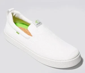 NEU Cariuma IBI Slipper Sneaker Schuhe Freizeit weiß Strick Herren Größe 8/Damen 9,5 - Bild 1 von 5