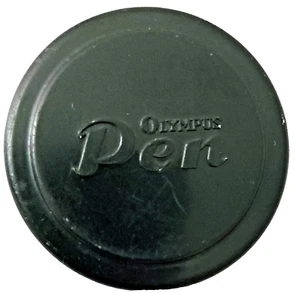 Seltener OLYMPUS Kugelschreiber ca. Objektivdeckel 39 mm Innendurchmesser für Pen-s Halbrahmen - Bild 1 von 4