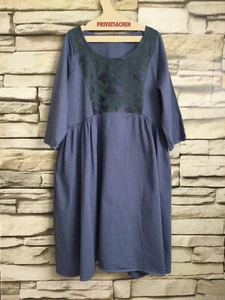 cocon.commerz PRIVATSACHEN KANDIERE Kleid aus ZELLMIX in blau Größe 2 - Bild 1 von 9