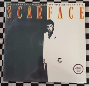 Scarface soundtrack LP by Various Artists vinyl 1983 European import VG+ MCA - Picture 1 of 4