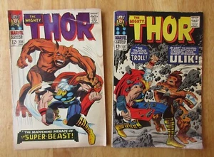 Lot of *2* MIGHTY THOR: #135 (VG), 177 (VG-) **Very Bright & Colorful!** - Picture 1 of 6