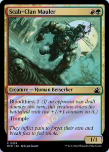 Scab-Clan Mauler 0219 MTG RVR NM Foil - Picture 1 of 1