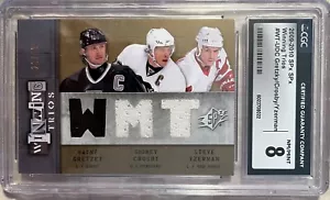 2009 SPx Winning Trios 20/50 Sidney Crosby Steve Yzerman Wayne Gretzky #WT-UDC - Picture 1 of 3