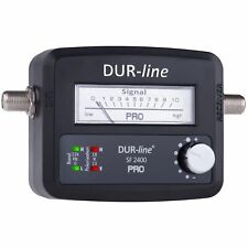 DUR-line SF 2400 Pro - Satfinder  mit Zeigermessgerät und beleuchteter Anzeige