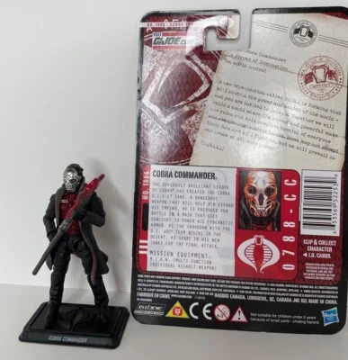Figura Hasbro GI JOE The Pursuit Of Cobra - Cobra Commander COBRA LEADER Foto 1 de 2