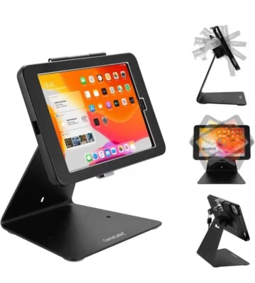 CarrieCathy Desktop Quiosque de Segurança Antirroubo Suporte PDV Suporte iPad 8,3” - Imagem 1 de 4