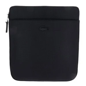LACOSTE Chantaco Flat Crossover Bag Black - Imagen 1 de 4
