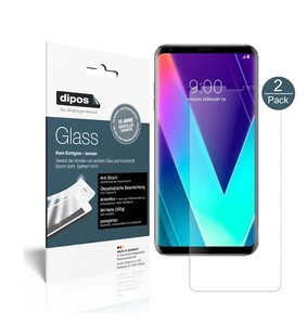 2x Schutzfolie für LG V30S ThinQ matt - Anti-Shock 9H Folie dipos Glass - Bild 1 von 9