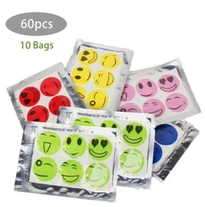 Mosquito Repellent Stickers Anti-Toxic Natural Patches Insect Bug Repeller 60 pc - Picture 1 of 5