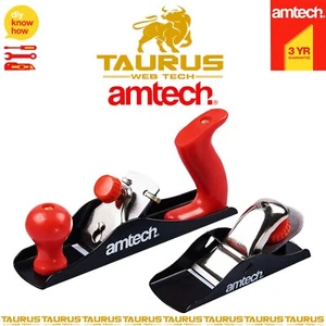 2x JUEGO DE PLANOS DE MADERA AMTECH Bloque suavizante Carpintero Carpintería Hágalo usted mismo Herramienta REINO UNIDO P&P GRATIS - Imagen 1 de 3