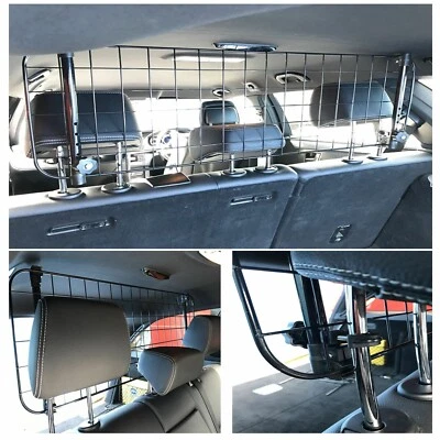 FÜR RANGE ROVER EVOQUE - Schwerlast Netz Hundegitter verstellbar Sicherheitsbarriere - Bild 1 von 4