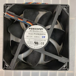 Foxconn PV123812DSPF01 120mm x 38mm Case Cooling Fan - 12V 0.90A - Picture 1 of 4
