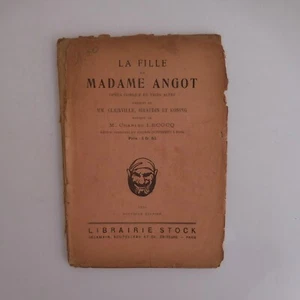 La Girl Madam Angot Opera Clairville Siraudin Konig 1921 Paris France N3994 - Imagen 1 de 12