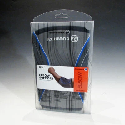 Rehband 7720 Elbow Support (Grey, Core Line) - SBR Neoprene 5mm/3mm - Image 1 of 4