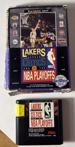 Lakers vs. Celtics and the NBA Playoffs (Sega Genesis, 1990) No Manual - Afbeelding 1 van 2