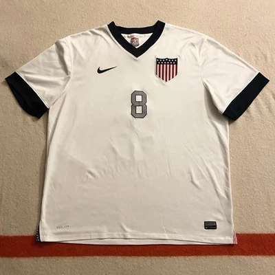 Nike USA US Soccer USMNT 2013 Centennial Home Jersey Clint Dempsey #8 Size XXL - Image 1 of 4