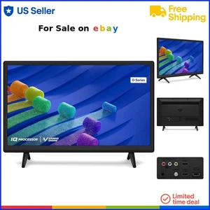 Refurbished 24 Inch LED Smart TV 720p HD Wi-Fi Bluetooth HDMI Netflix - Picture 1 of 8