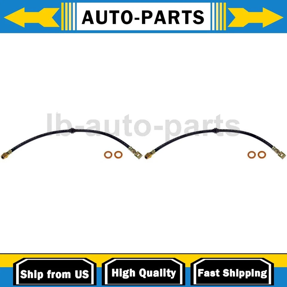 Manguera de freno delantera 2x Dorman 1,6 L Mini Cooper 2002 2003 2004 2005 2006 2007 Foto 1 de 4