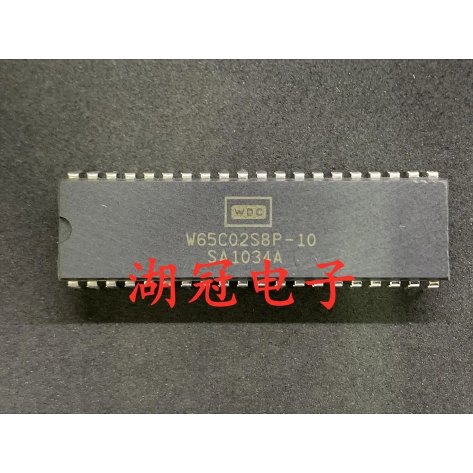 Chips microcontroladores IC 10 un./lotes W65C02S8P W65C02 DIP-40 Foto 1 de 1