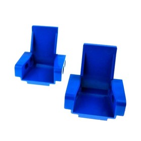 2x Lego Technic Seat 3x2 Blue Car Seats Armrest Truck Airplane 4160887 2717