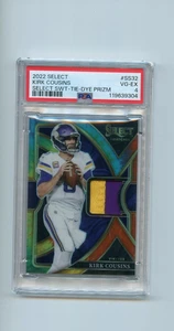 Panini Select 2022 Tie Dye Kirk Cousins Vikings #SS32 ⭐️💥🎯 PSA grado 4/25 - Imagen 1 de 2