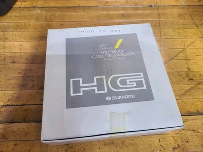 Vintage NOS NEW NIB Shimano CS-HG50 7 speed cassette 13-30  Deore XT Dura Ace - Image 1 of 4