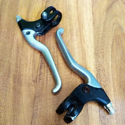 Klamki dźwignie hamulcowe całe z aluminium Cantilever długie Foto 1 de 4