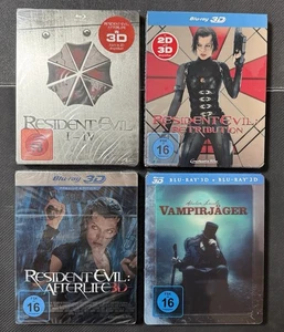 Resident Evil & Vampire Action Steelbook Blu-ray Lot (4 Movies) German OOP Rare - Bild 1 von 2
