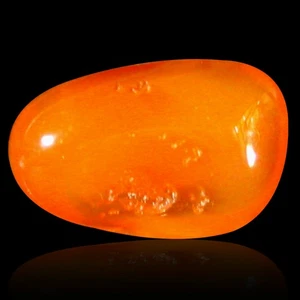 1.86 ct Romantic Fancy Cabochon Cut (10 x 6 mm) Un-Heated Red Fire Opal Gemstone - Picture 1 of 1