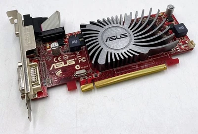 ASUS Radeon HD 5450 EAH5450/Silent/DI/1GD3(LP) 1GB DDR3 PCIe Graphics Card - Image 1 of 4