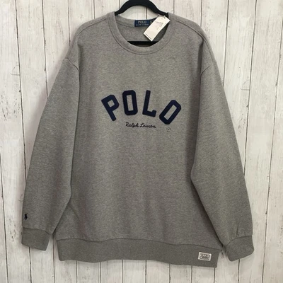 Polo Ralph Lauren Sudadera Polar Logo Pullover 2XLT Mezcla de Algodón Nueva con Etiquetas Foto 1 de 4