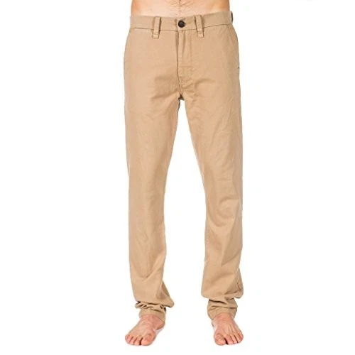 Pantalones de hombre RIP CURL Twister, marrón, 28 - Imagen 1 de 1