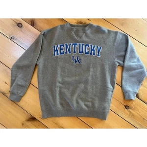 Kentucky University Crewneck sweatshirt. Grey. Size large Team edition apparel. - Picture 1 of 7
