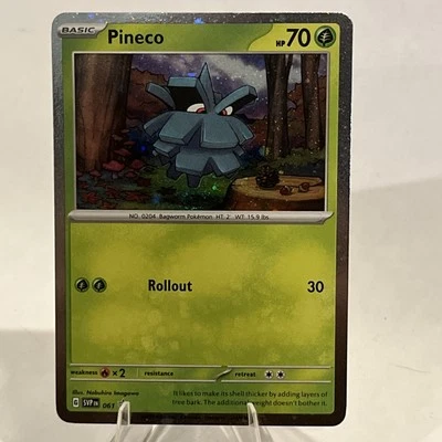Pineco 061 Sv: Scarlet & Violet Promo Cards Holo - Image 1 of 2