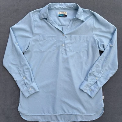 Magellan Fishing Performance Shirt Women's Large Blue Long Sleeve Classic Fit - Image 1 of 4